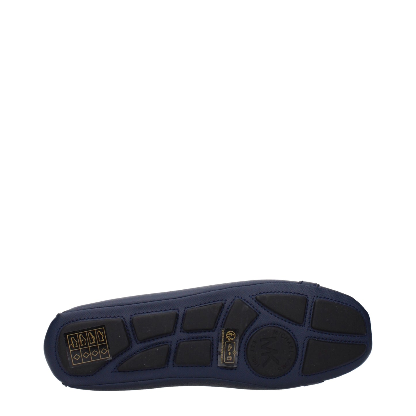 Michael Kors Ballet Flats Women Leather Blue/Blue Navy