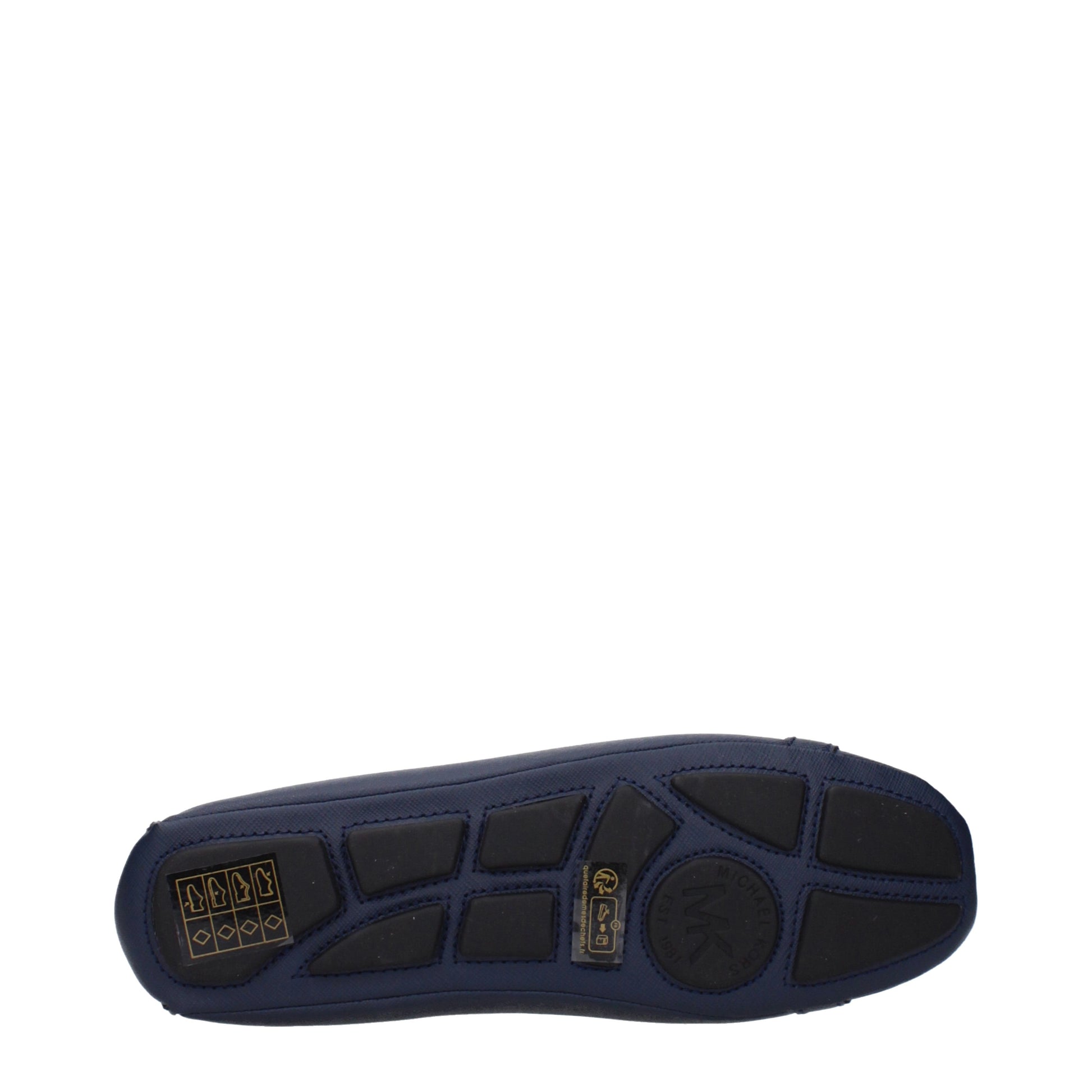 Michael Kors Ballet Flats Women Leather Blue/Blue Navy