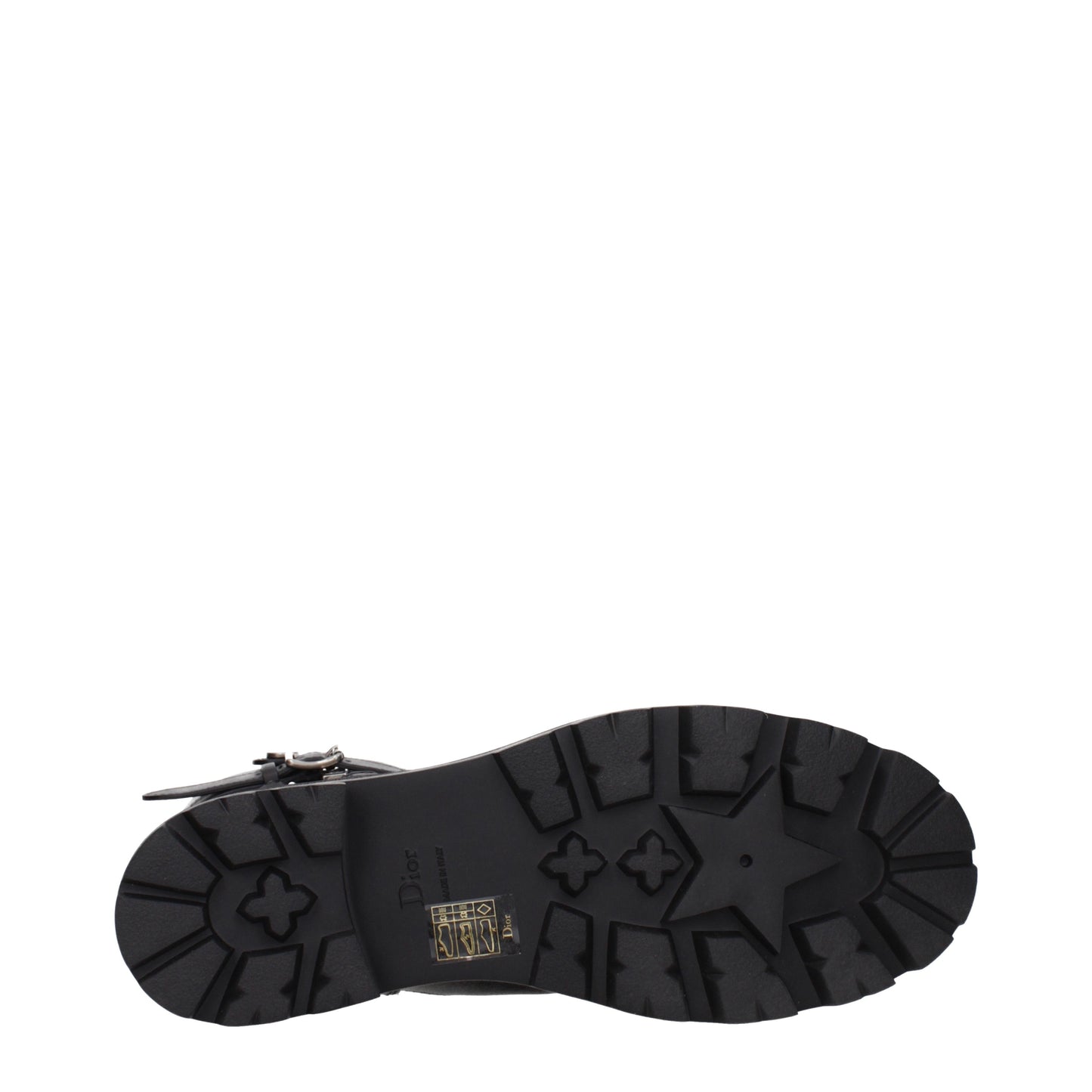 Christian Dior Ankle Boots Women Leather Black