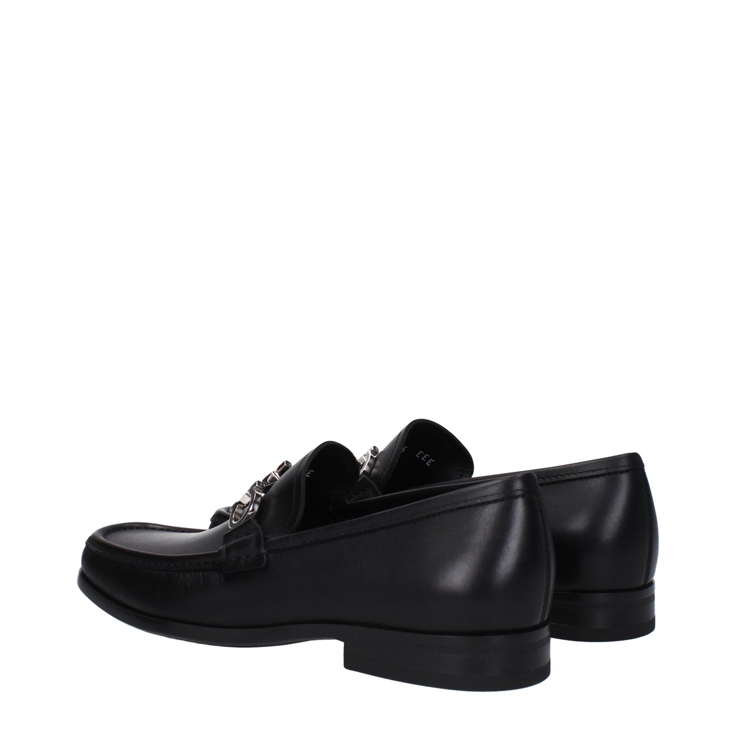 Salvatore Ferragamo Men's Loafers in Leather Black