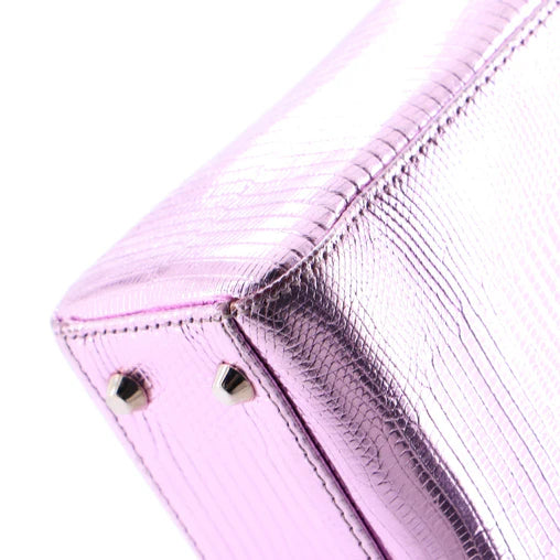 Christian Dior Lady Dior Chain Bag Lizard Mini